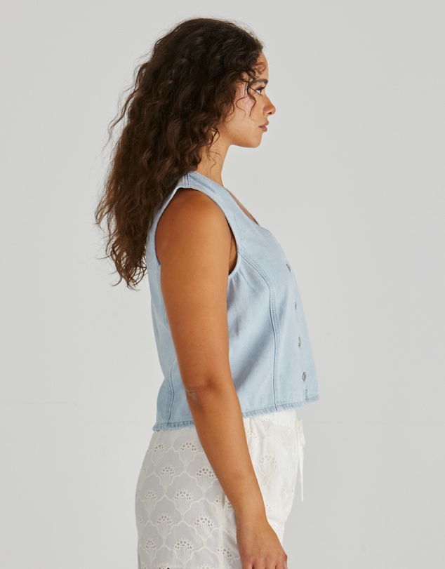 Sass - Sabine Denim Vest