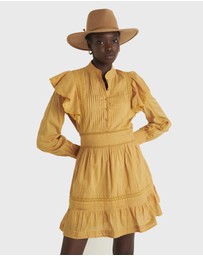Zerafima - Prairie Lace Mini Dress