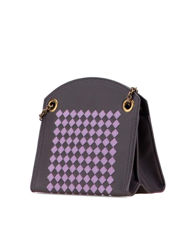 Bottega Veneta - Pre-Loved Nappa Intrecciato Chain Wallet
