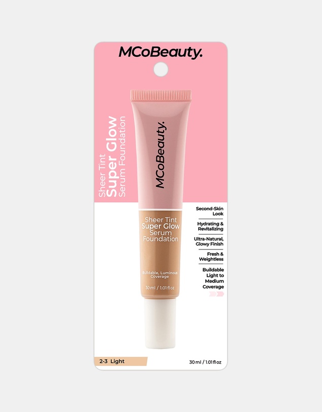 MCoBeauty - Sheer Tint Super Glow Serum Foundation - 2-3 (Light)