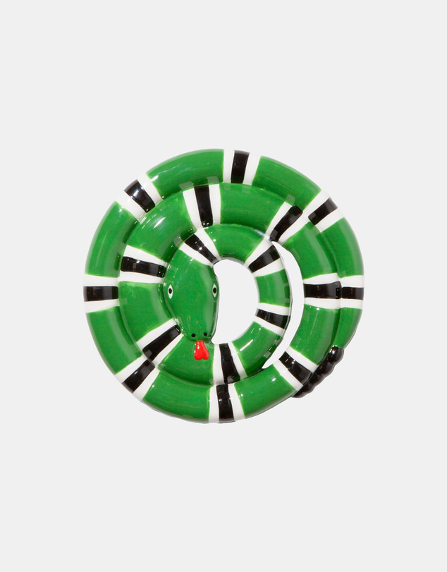DOIY - Snake Trivet Green