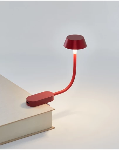 Lexon - Lexon Mimi Flexible LED Lamp - Dark Red