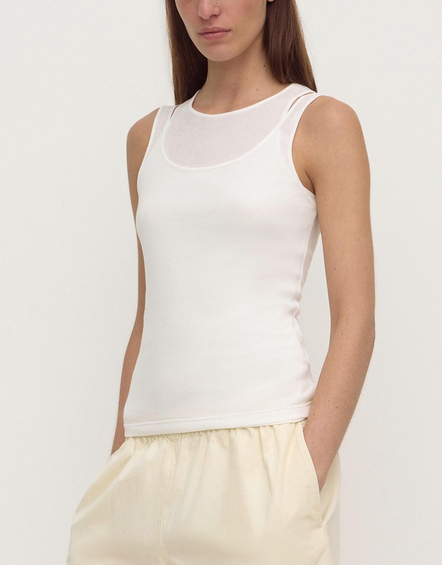 Assembly Label - Mika Jersey Layered Tank