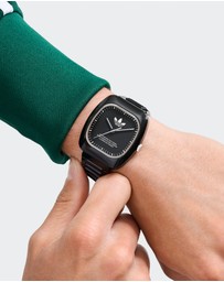 adidas Originals - Retro Wave Two 37mm Black Bio-Resin Watch