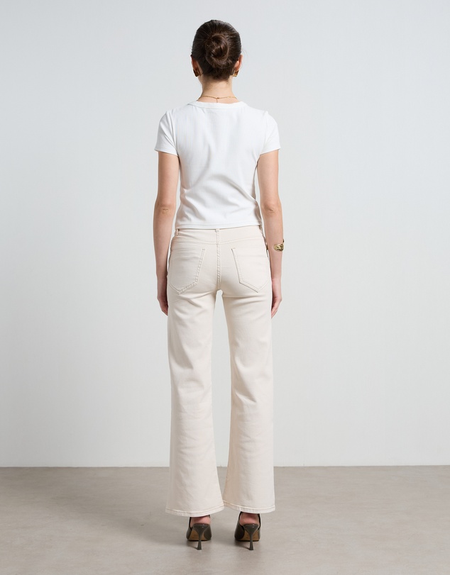DRICOPER DENIM - Marrie Cream Jeans