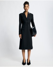 Lover - Salom Contrast Collar Suiting Coat