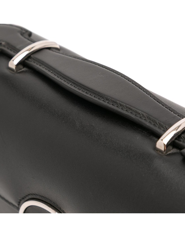 Gucci - Pre-Loved Mini Leather Petite GG Satchel