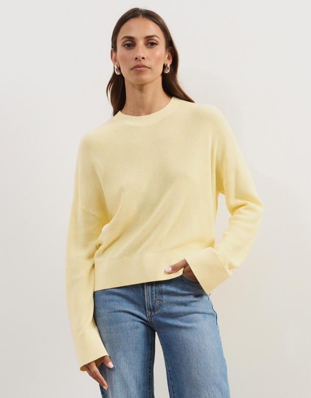 Atmos&Here - Organic Cotton Relaxed Crew Knit