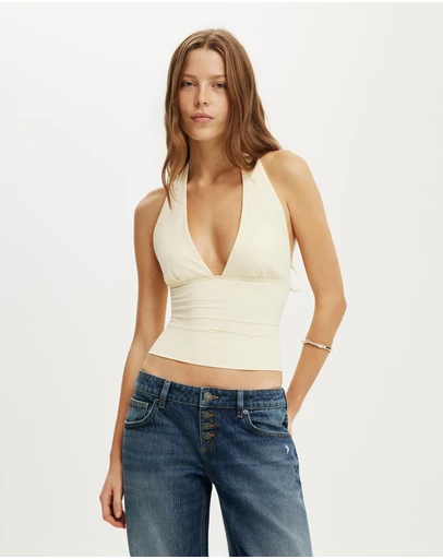 Cotton On - Hold Me Gathered Halter
