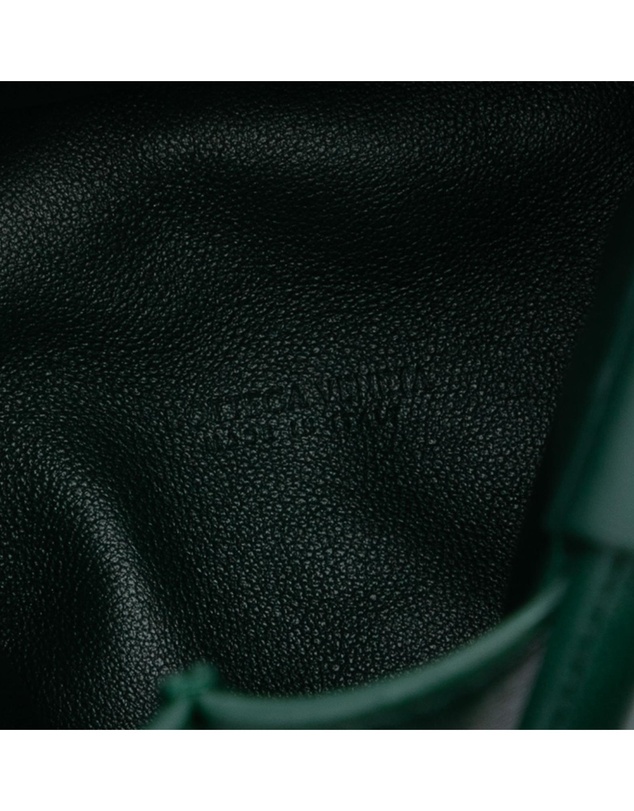 Pre-Loved by Azura Reborn - Pre-Loved Mini Lambskin Crystal Embellished Triangle Handbag