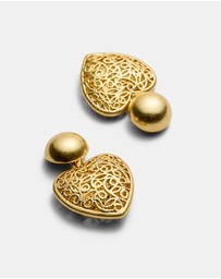 MIMCO - Fond Heart Drop Earrings