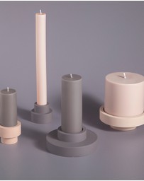 porter green - flipp sml silicone unbreakable candle holder set