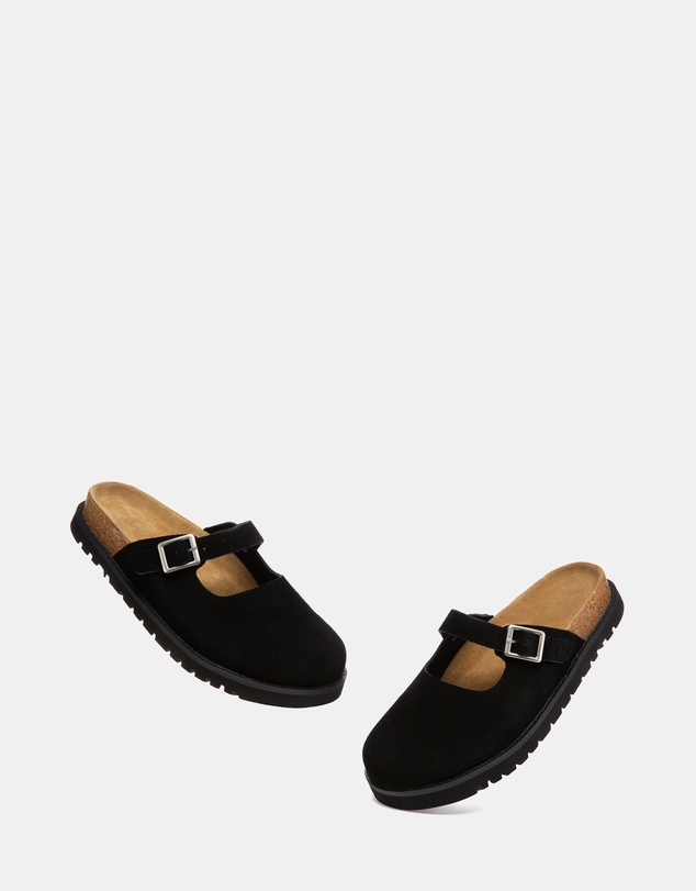 EVERAU - Australian Shepherd Ugg Brikon Cow Suede Upper Loafer Oxfords Flats
