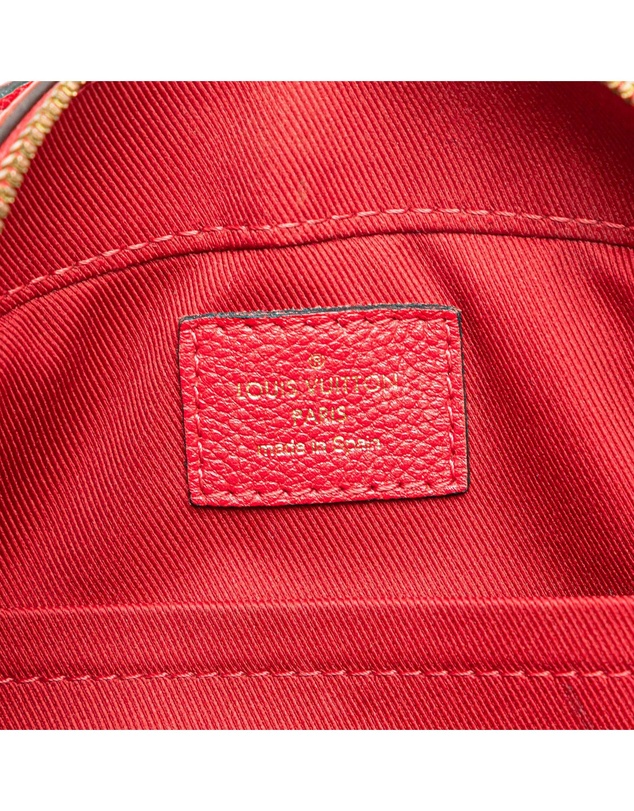 Pre-Loved by Azura Reborn - Pre-Loved louis vuitton Embossed Leather Crossbody Bag with Tassel Accent and Top Handle