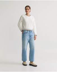 Oxford - Harper Contrast Trim Knit