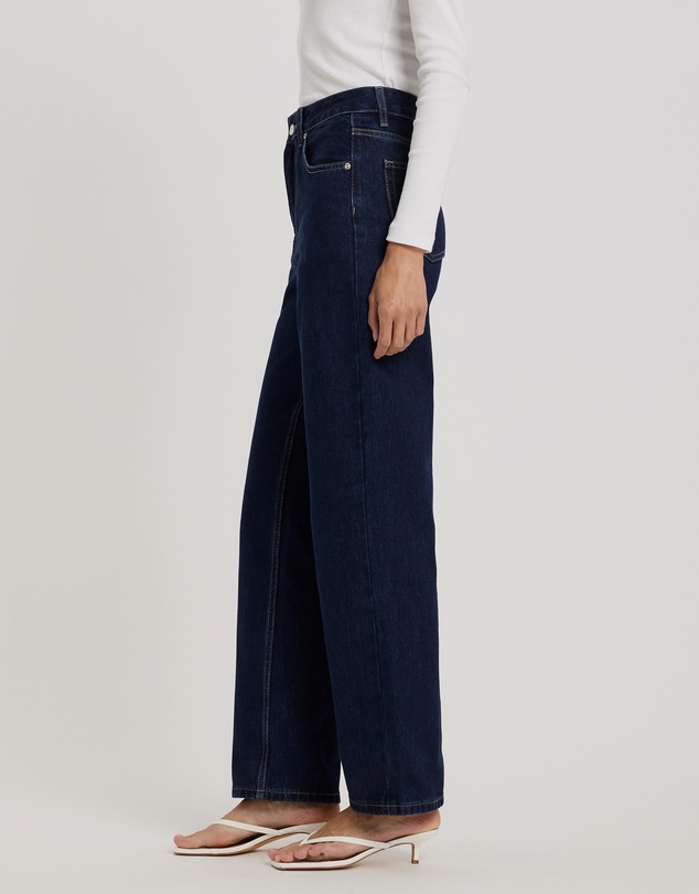 Atmos&Here - Mary Mid Rise Straight Leg Jeans