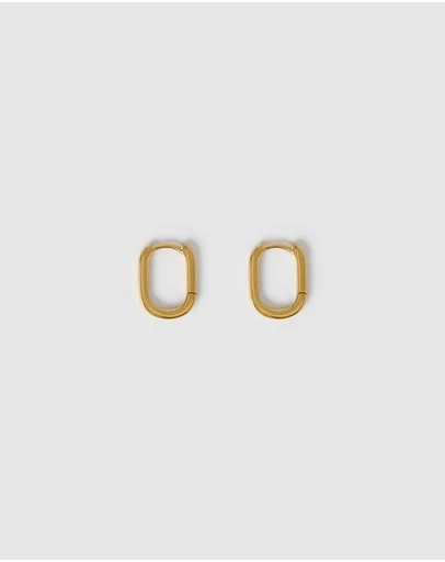Arms Of Eve - Link-Up Gold Hoop Huggies - Small