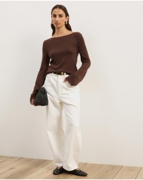 Atmos&Here - Bella Fine Knit Top