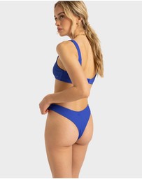 Roxy - Womens Aruba Hl Cheeky Bikini Bottom