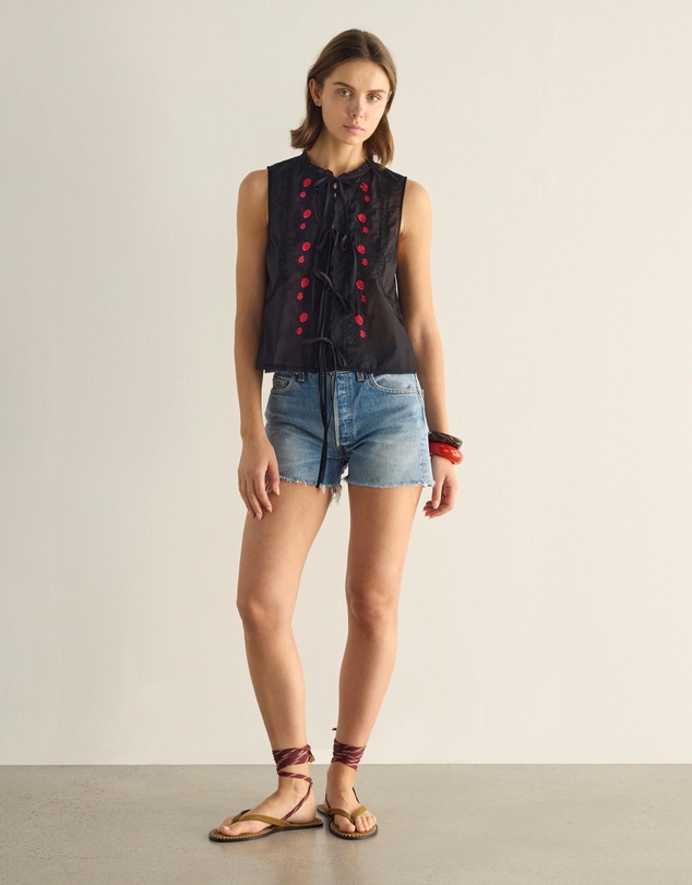 Auguste The Label - Bellamy Embroidered Blouse