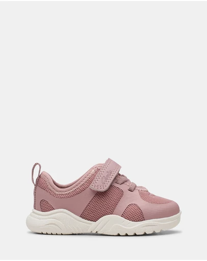 Clarks - Feather Ath (T) Dusty Pink