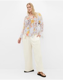 City Chic - Sweet Nothings Frill Top