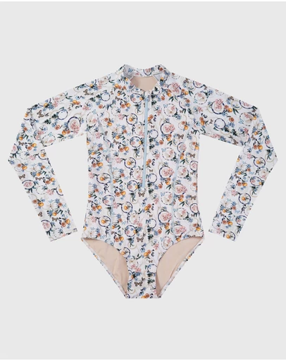 Aqua Blu Kids - Bluebelle Long Sleeve One Piece - Teens