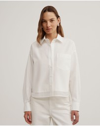 Witchery - Sheer Insert Shirt