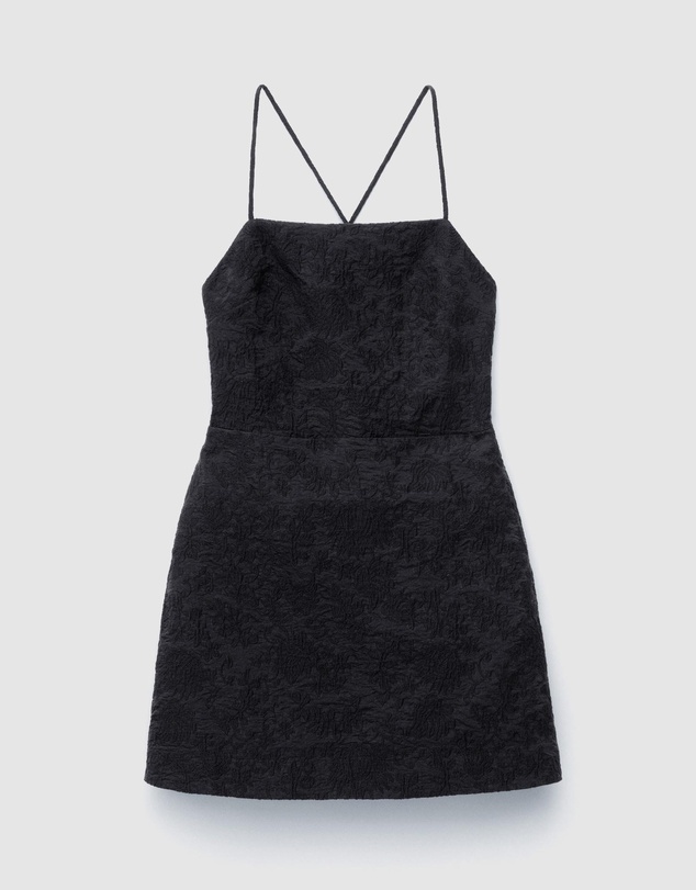 & Other Stories - Jacquard Apron Mini Dress