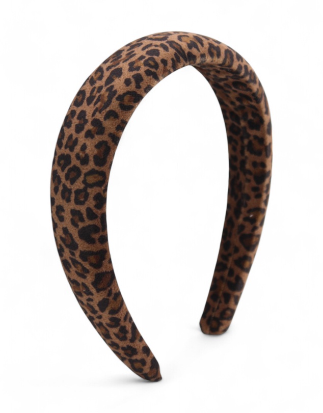 Morgan & Taylor - Ryder Leopard Headband in Brown