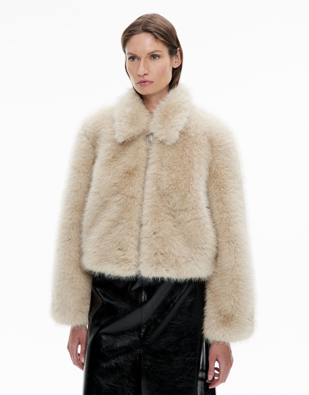 Witchery - Faux Fur Bomber Jacket