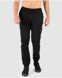 UNIT - UNIT Pivot Elastic Waist Cuffed Cargo Pants