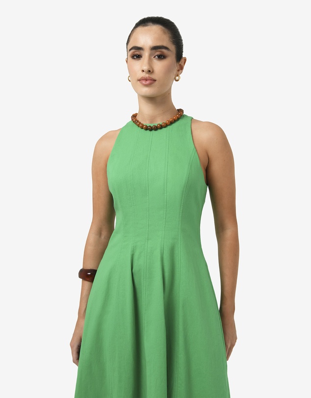Forcast - Tory Linen Blend Panel Dress