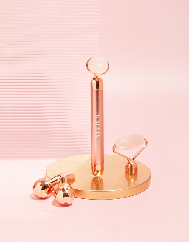 Kahlia Skin - Rose Quartz Vibrating Beauty Roller