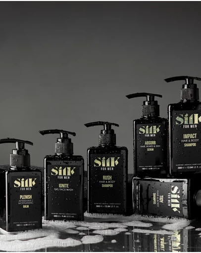 Silk Oil of Morocco - Silk For Men Hair and Body Shampoo - Impact