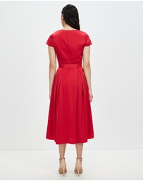 Pink Ruby - Wonderful Moments Cap Sleeve Dress