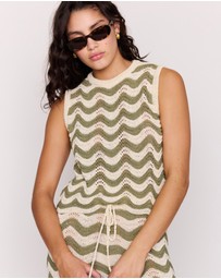 MINKPINK - Clio Crochet Top