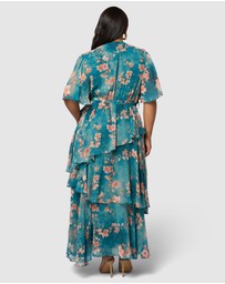 Pink Dusk by Curve Project - Hypnotic Maxi Dress