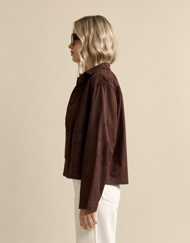 MVN - Faux Suede Jacket