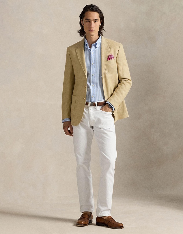Polo Ralph Lauren - Custom Fit Striped Stretch Poplin Shirt - ICONIC EXCLUSIVE