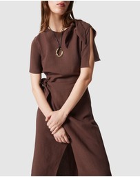 & Other Stories - Knot-Detail Midi Dress