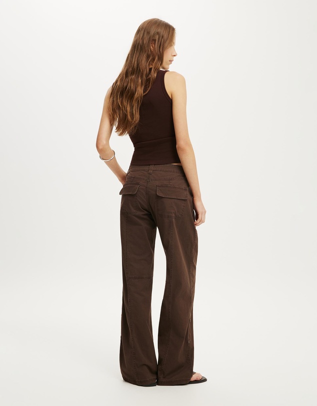 Cotton On - Lexi Low Rise Utility Pant