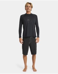 Billabong - Mens Boxed Arch Long Sleeve Rash Vest