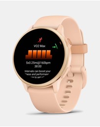 Garmin - Vivoactive 6, Pink Dawn/Pink Dawn Metallic