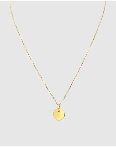 Ichu - Golden Pendant Necklace