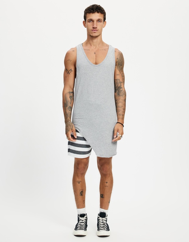 Surrounded By Ghosts - The Hexaferrum Assymetrical Cotton Singlet
