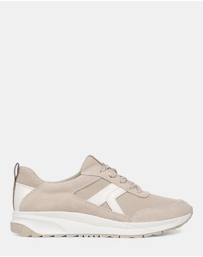 Naturalizer - Shay Jogger Lace-Up Sneaker - White/Beige