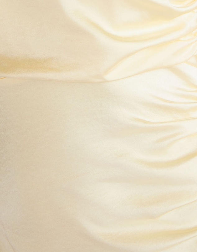 Six Stories - One Shoulder Satin Ruched Bridesmaid Dress