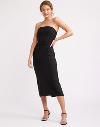 Review - Barcelona Strapless Midi Dress