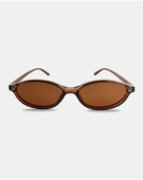 Luna Rae - Expresso - Soho Slims Sunglasses